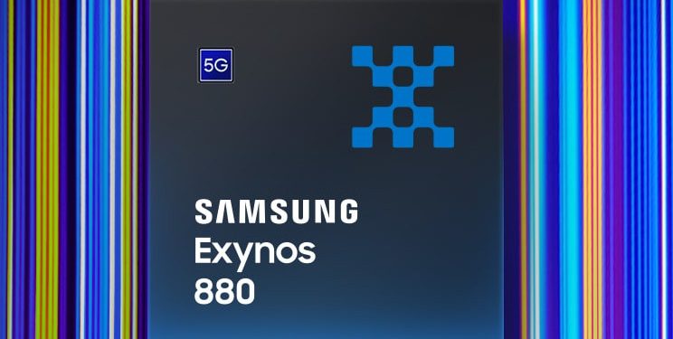 Samsung unveils mid-range Exynos 880 chip with integrated 5G modem