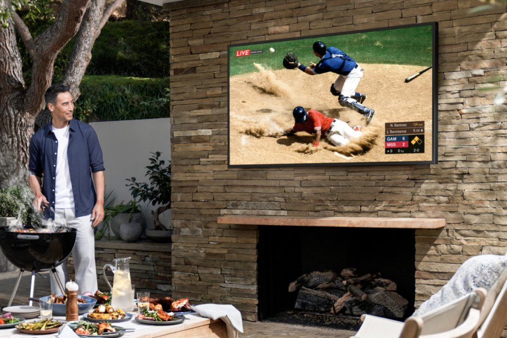 Samsung launches its first outdoor 4K TV called 'The Terrace'