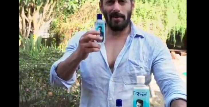 Salman Khan launches grooming care brand 'FRSH'