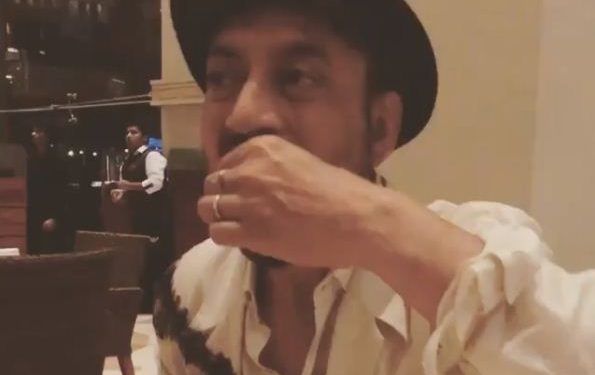 Watch: Irrfan Khan enjoys pani puri in throwback video