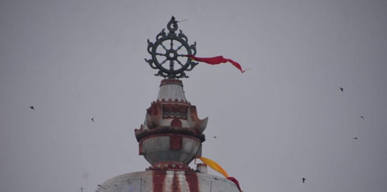 ‘Patitapaban Bana’ of Puri Jagannath Temple blown away