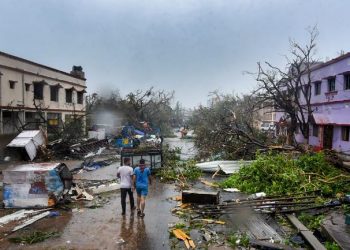 Cyclone Fani left a trail of destruction as it pounded Odisha May 3. (Photo: PTI)