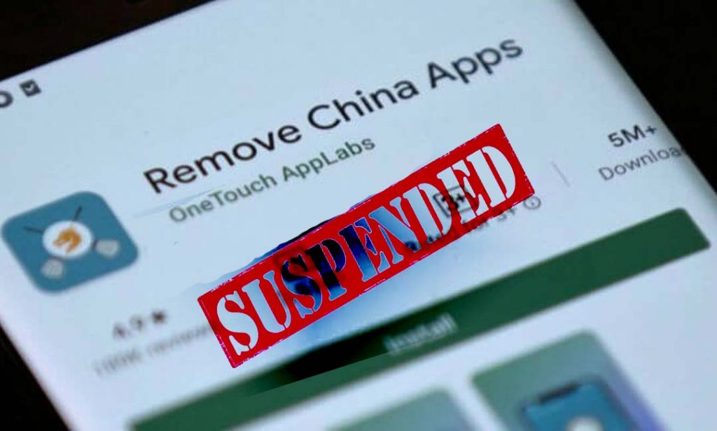 Remove China App