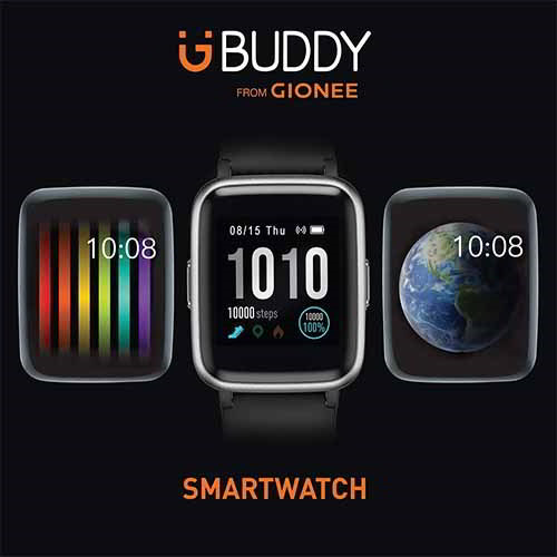 GIONEE STYLFIT GSW5 Pro Smartwatch with 1.69 (4.29 cm) Full Touch Display,  SpO2 & 24/7 Heart Rate Monitoring, Multiple Watch Faces, IP68, Sports &  Sleep Tracking(Cream Gold) : Amazon.in: Electronics