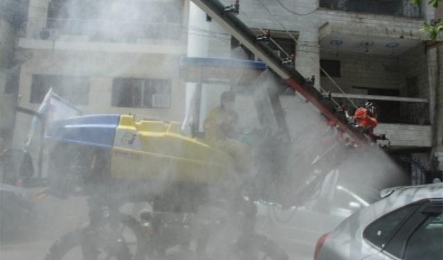 B'luru deploys two large disinfectant spraying cannons to tackle Covid