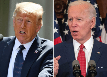 Donald Trump and Joe Biden