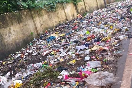 Markets, roads and lanes become new dumping yards in Angul town for lack of a designated dumping site