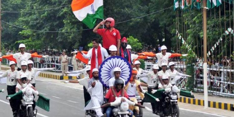 File photo of Independence Day celebration in Bhubaneswar