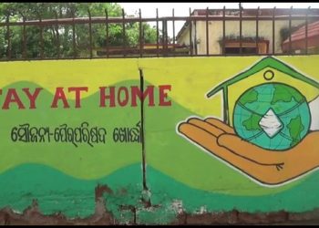 Wall paintings in Khurda to defeat coronavirus