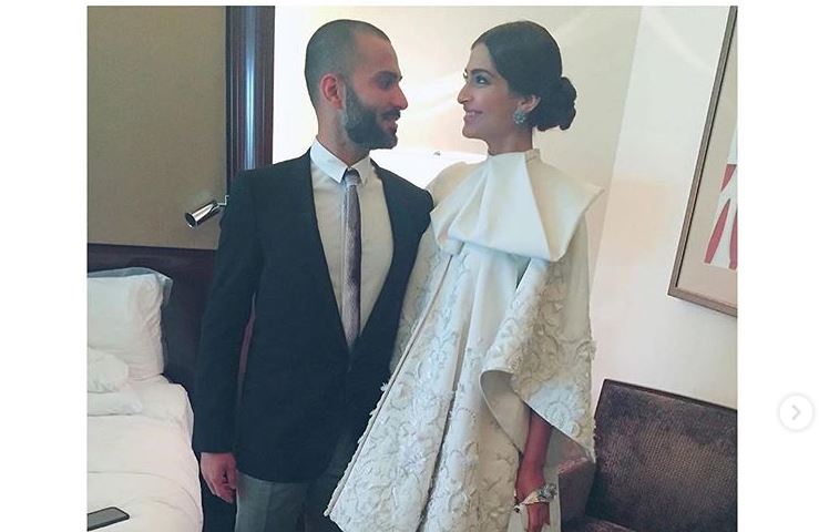 Throwback pictures of actress Sonam Kapoor with husband Anand Ahuja ...