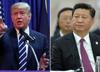 Donald Trump and Xi Jinping