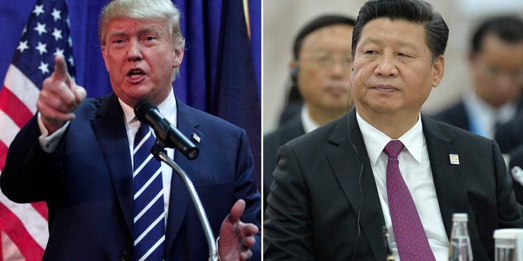 Donald Trump and Xi Jinping