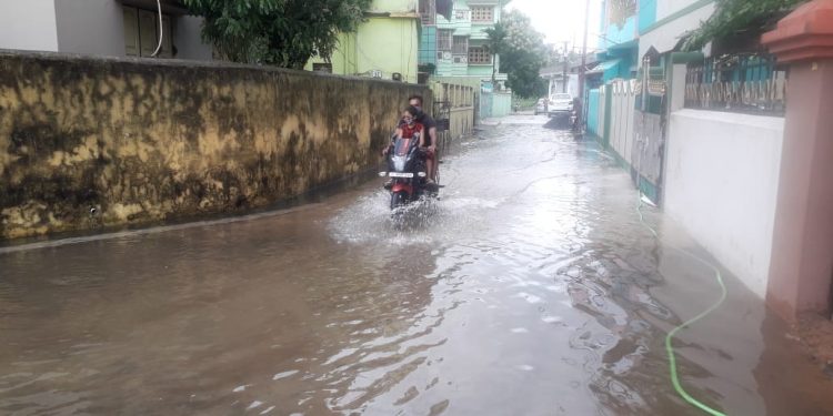 Stormwater leaves Dhenkanal municipality waterlogged