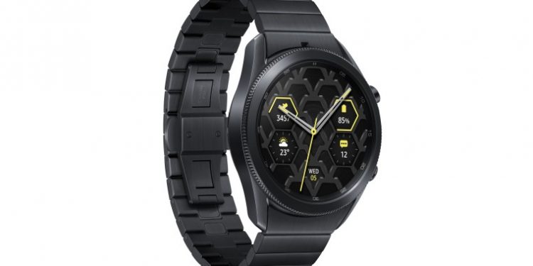 Samsung announces titanium model of Galaxy Watch3