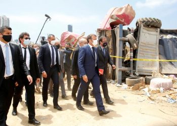 Macron visits Lebanon for 2nd time after Beirut port blasts