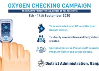 COVID-19: Ganjam admin to start ‘Oxygen Checking Campaign’ from September 8