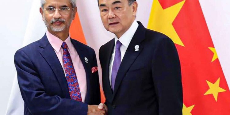 S Jaishankar and Wang Yi