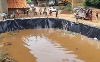 4 temporary ponds constructed for Durga idol immersion in Bhubaneswar