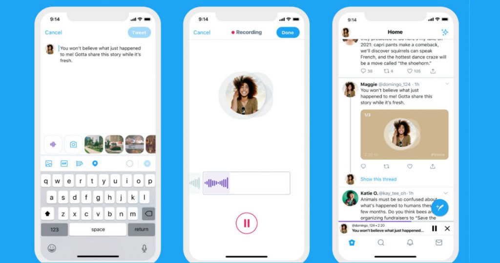 Twitter expands voice tweets to more iOS users