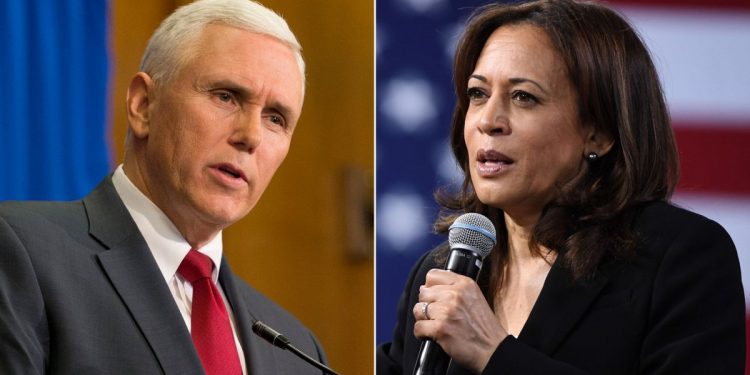 CNN mike pence kamala harris