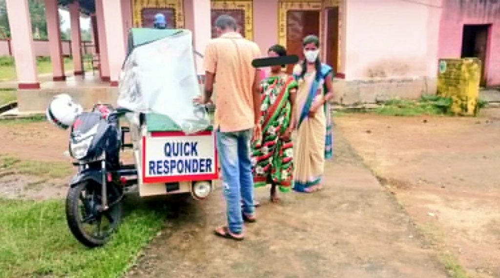 Keonjhar Bike ambulances come in handy