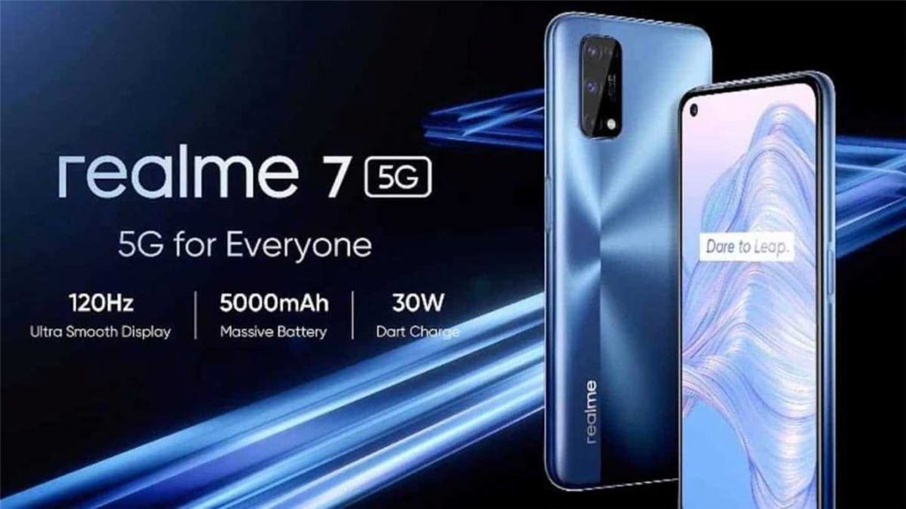 Realme 7 5G smartphone