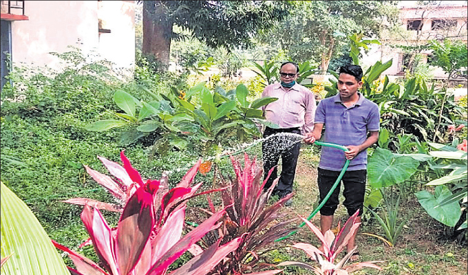 Teacher-student duo’s efforts to save greenery lauded