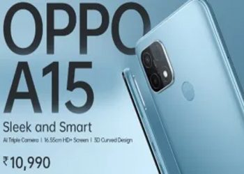 OPPO launches a new variant of A15 at Rs 9,490