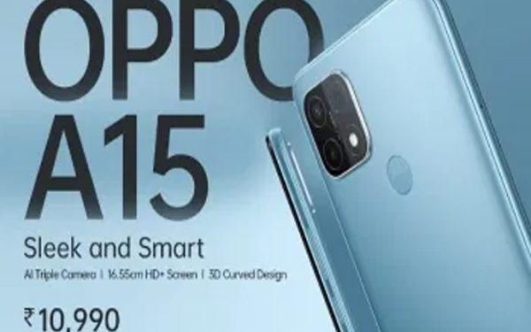 OPPO launches a new variant of A15 at Rs 9,490