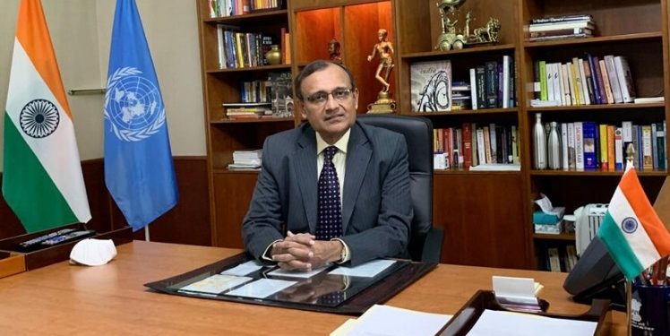 TS Tirumurti, India's Permanent Representative to the United Nations (Photo: Indian Mission/IANS)