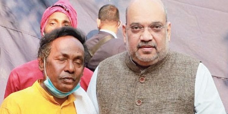 Amit Shah and Basudeb Das