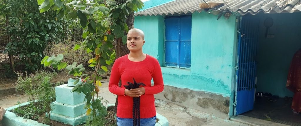 Epitome of kindness This Mayurbhanj girl shaves head to donate hair to cancer patient