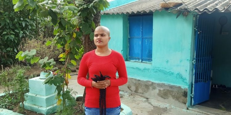 Epitome of kindness This Mayurbhanj girl shaves head to donate hair to cancer patient