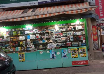 A shop selling ‘Made in China’ electronic items at Bapuji Nagar in Bhubaneswar