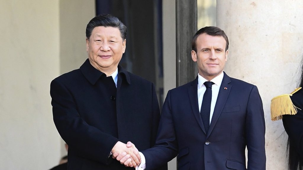 Macron heads to China for delicate talks on Ukraine, trade