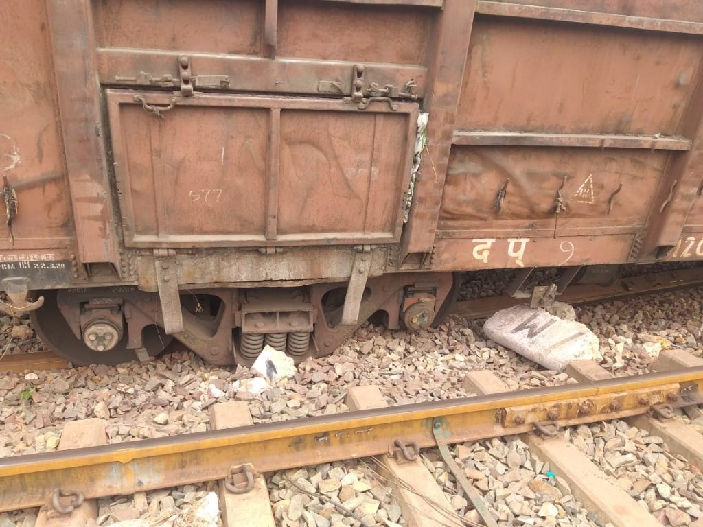 Five bogies of goods train derail in Keonjhar; second incident in three days