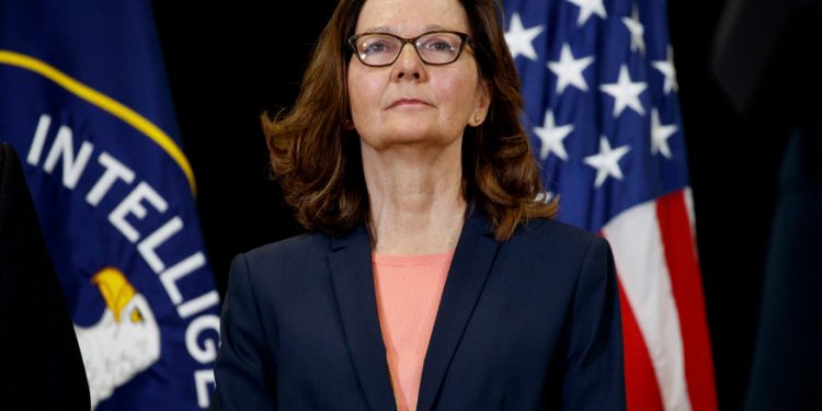 Central Intelligence Agency director Gina Haspel  (AP Photo/Evan Vucci)