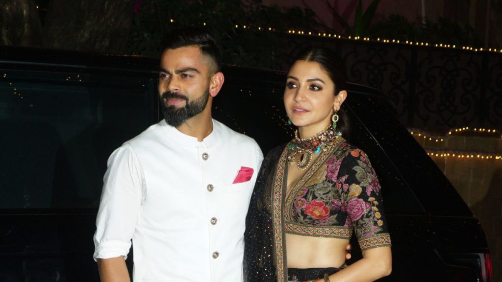 Virat Kohli and Anushka Sharma