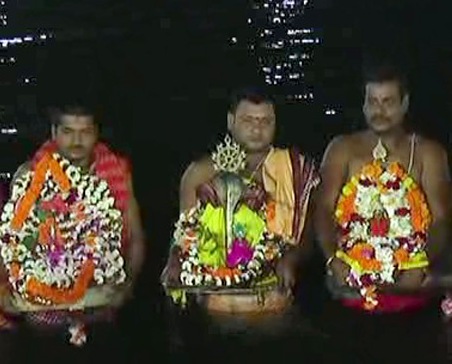 ‘Magha Saptami’ observed at Chandrabhaga beach in Konark sans pilgrims, sages