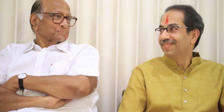 Sharad Pawar and Uddhav Thackeray