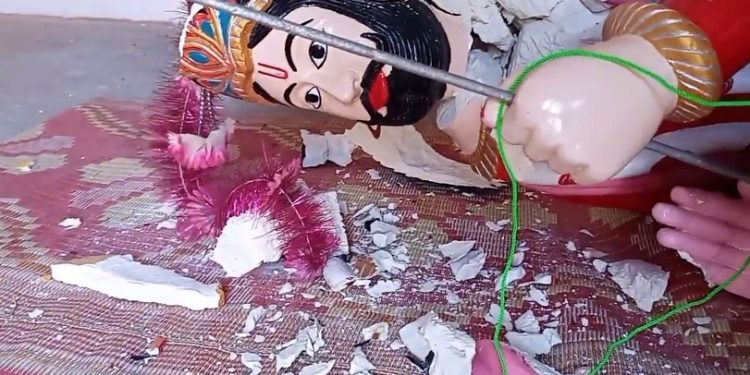 The Ram Peer Mandir at Badin in Sindh, Pakistan was vandalized, last week. Human rights experts believe that out of 428, only 20 temples are left in Sindh now.