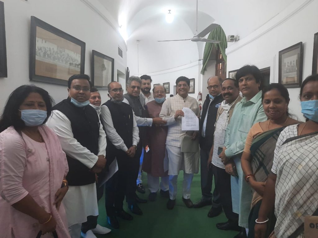 BJD MPs delegation meets Union Minister Piyush Goyal over paddy procurement, outstanding subsidy