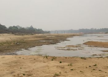 Subarnarekha water level sinks