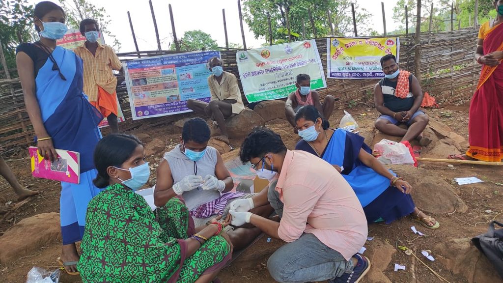 Med team provides care in remote Malkangiri village