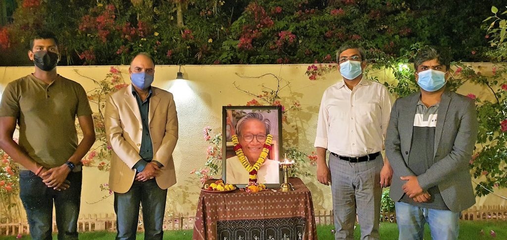 Non-Resident Odias pay homage to Manoj Das