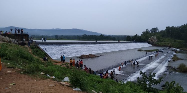 Balidiha dam, a visitors’ paradise