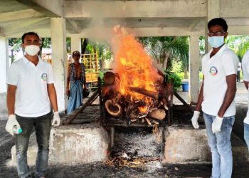 Elderly woman’s body cremated 15 hours after death in Bargarh