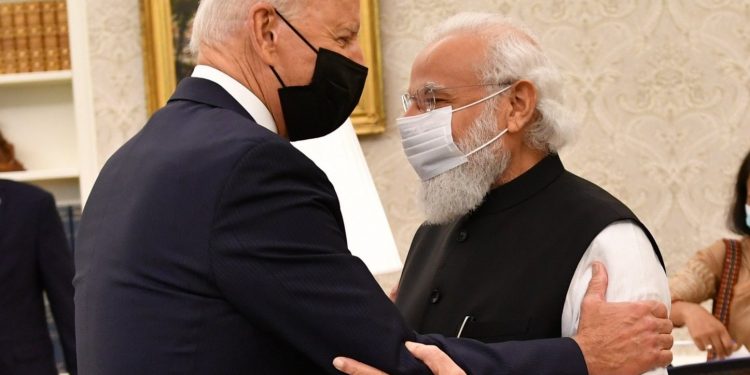 Narendra Modi, Joe Biden