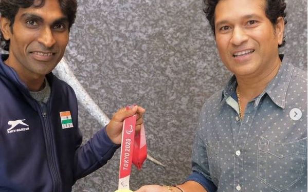 Sachin Tendulkar's calmness helped Pramod Bhagat win gold