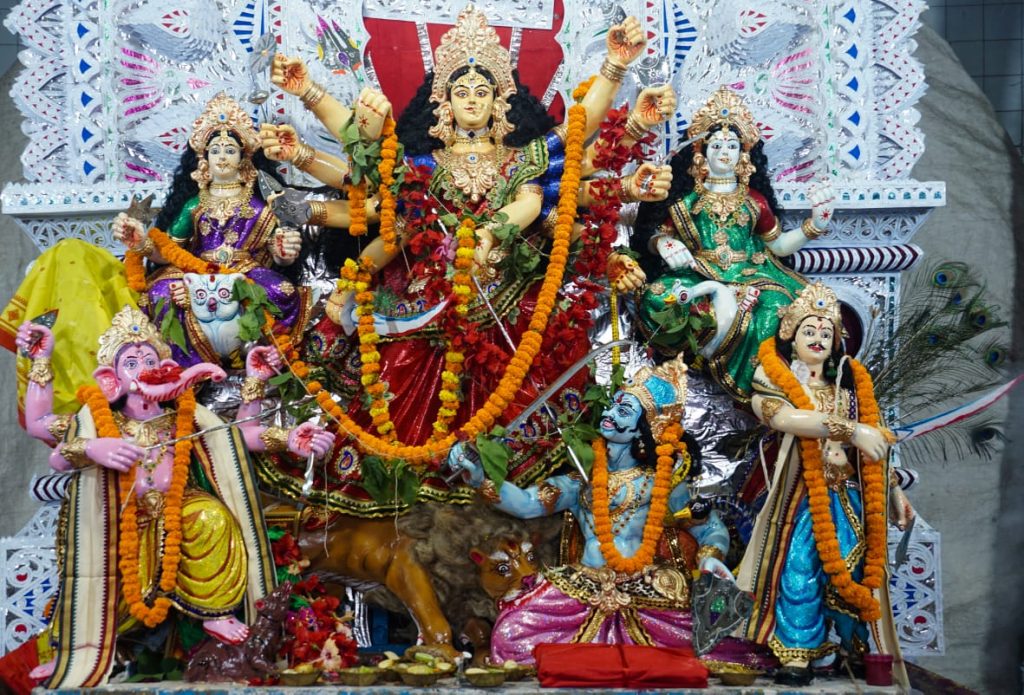 Durga idol